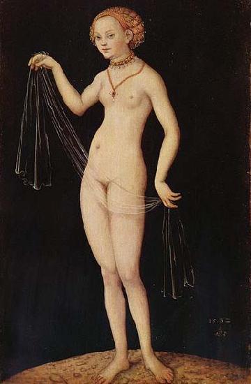 Lucas Cranach the Elder Venus Germany oil painting art